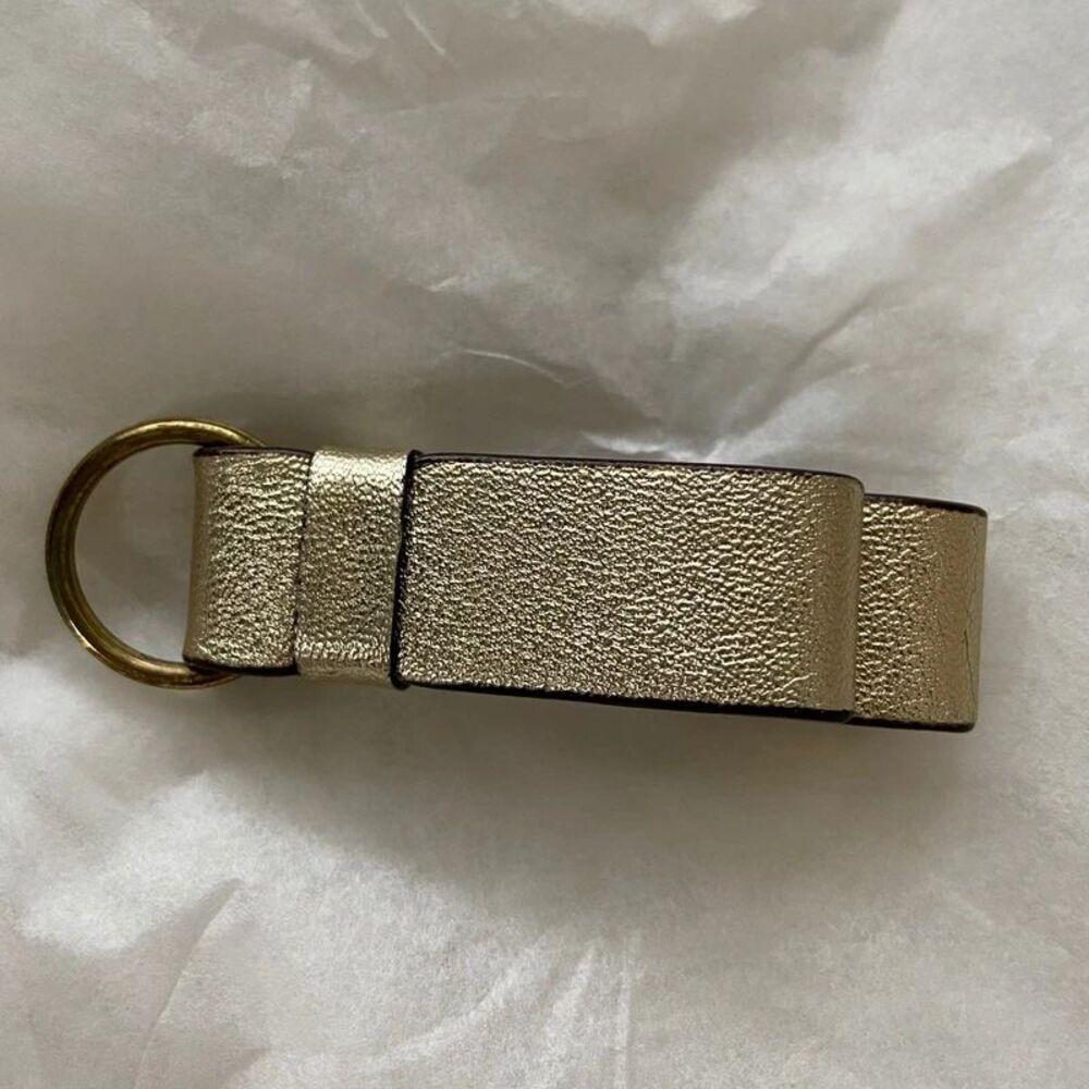 Coach Gold Zipper Pull
